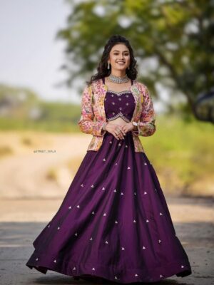 Weeding Embellished work Lehenga Choli 3 Piece Set