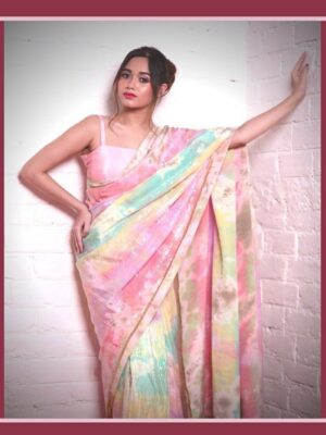 Jannat Zubair Bollywood Designer Saree most beautiful crush sequence